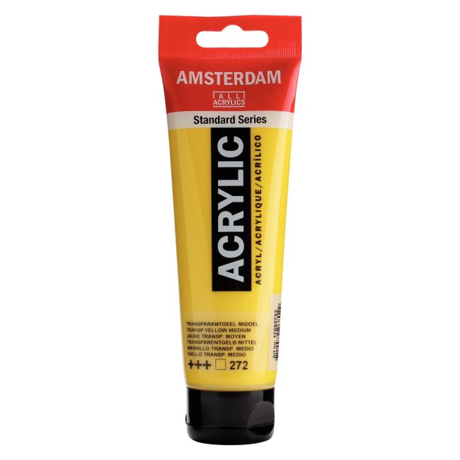  acryl Amsterdam - Transparent yellow medium